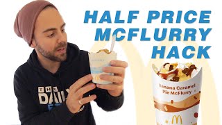 Half Price McFlurry Hack