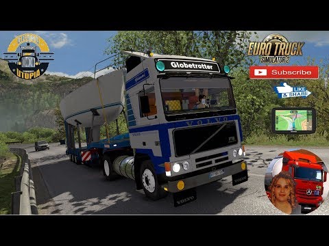 Euro Truck Simulator 2 (1.35) Volvo F10-12(1.35.x) edit mjtemdark + DLC's & Mods