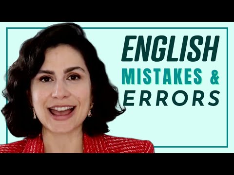How to Stop Making English Errors and Language Mistakes