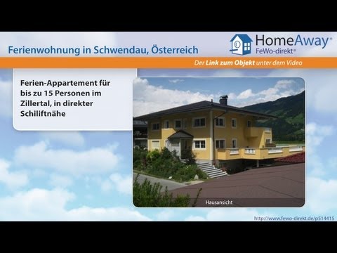 Tirol: Ferien-Appartement für bis zu 15 Personen im Zillertal, in direkter - FeWo-direkt.de Video