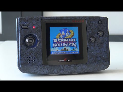 Neo Geo Pocket with LCD Mod ... it's awesome 😄