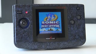 Neo Geo Pocket with LCD Mod ... it's awesome 😄