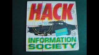 INFORMATION SOCIETY.''HACK.''.(FIRE TONIGHT.)(12'' LP.)(1990.)