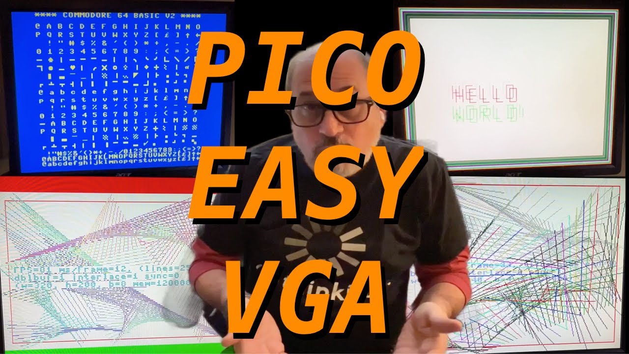 GVga: Simplified VGA for RPi Pico
