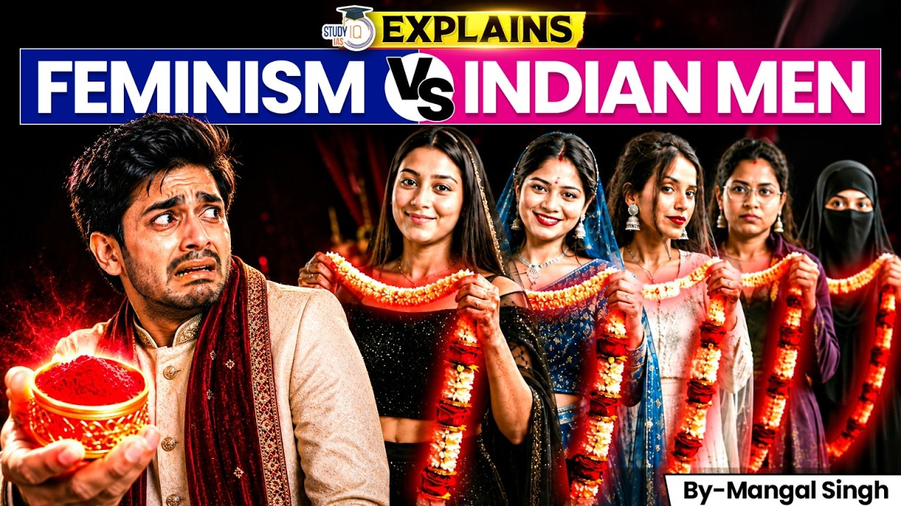 How pseudo feminism is destroying Indian men? | StudyIQ IAS