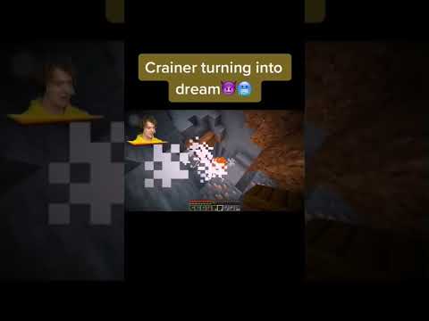 Crainer Turning Into Dream #minecraft #gaming #crainer #dream #dreamreveal #edit