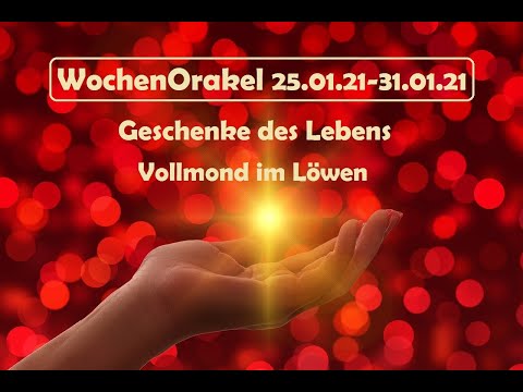 Wegweiser Zigeunerkarten 25.01.21-31.01.21 ! Geschenke des Lebens !