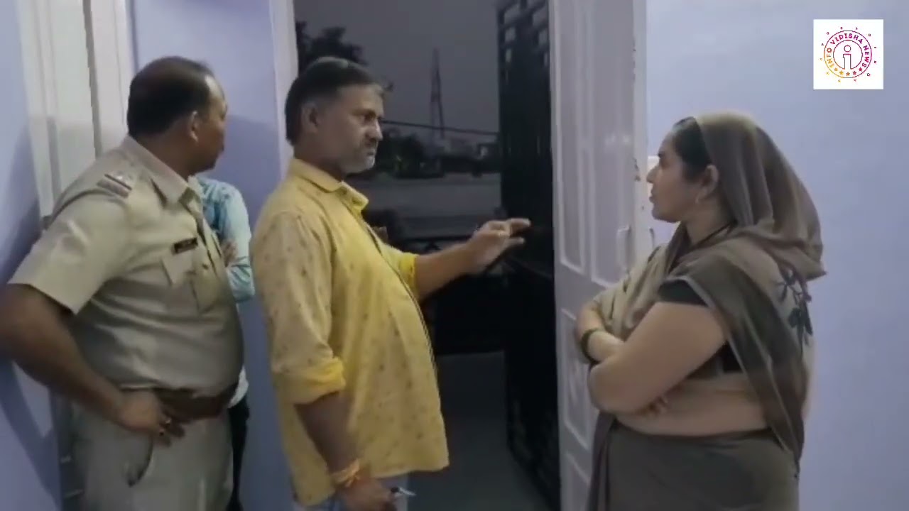 VIDISHA NEWS पति पत्नी ने मिलकर कर डाली पड़ोसी के यहां 1 करोड़ की चोरी , विदिशा एसपी ने किया खुलासा
