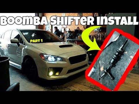 Boomba Short Throw Shifter *HOW TO INSTALL* 2015+ WRX