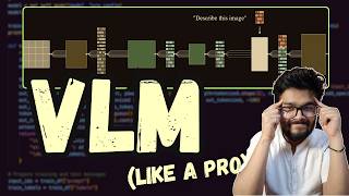 Let's train Vision Language Models (VLM) from scratch using just Text-Only LLMs!