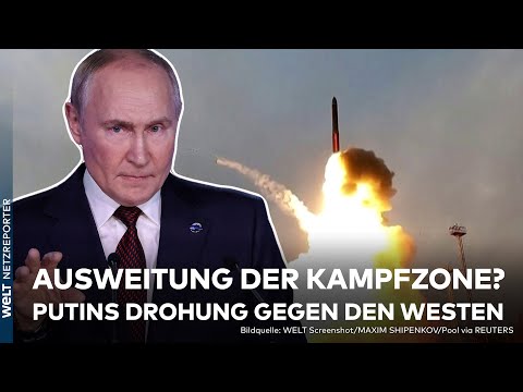 UKRAINE-KRIEG: Putin dreht auf - Derbe Drohung mit globalen Konflikt | WELT News