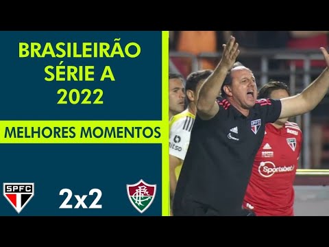 Melhores momentos | São Paulo 2x2 Fluminense | Série A 2022 - 17ª Rodada (Globo)