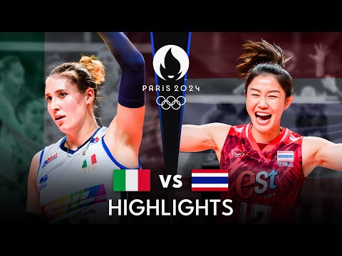 THAILAND vs ITALY | Highlights | Women's OQT 2023