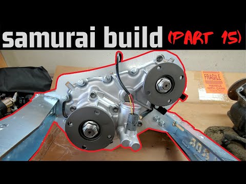 Samurai Build (Part 15) Transfer Case, Gears, Cradle, Output Shaft & Shifter