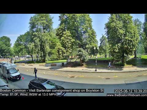 Boston Common Webcam in USA live webcam