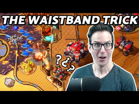 StarCraft 2 - THE WAISTBAND TRICK | Pretend Proxy ICYFAR G3
