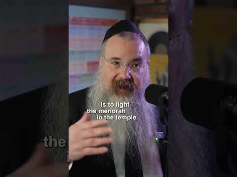 Why there are 8 branches on a Menorah