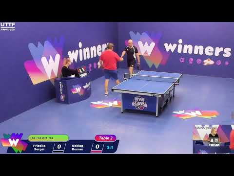 WINners CUP table 2  18.10 Priadko Sergei - Boklag Roman 17:15