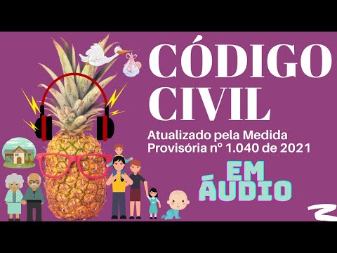 CÓDIGO CIVIL EM ÁUDIO - DAS PESSOAS NATURAIS - ART. 1º AO 39
