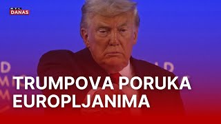 Sinoć prijetio svima, danas saziva mir: EU čelnici napustili Davos prije njegova dolaska | RTL Danas