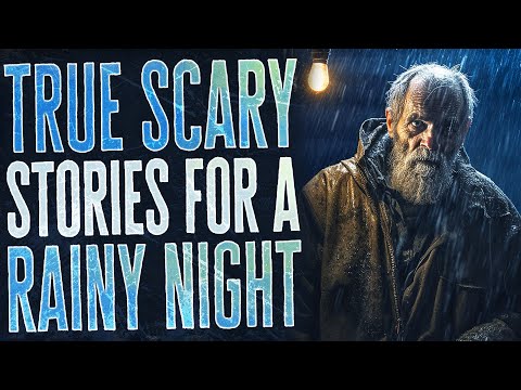 9 Hours of True Scary Stories with Rain Sound Effects - Black Screen Horror Stories Compilation