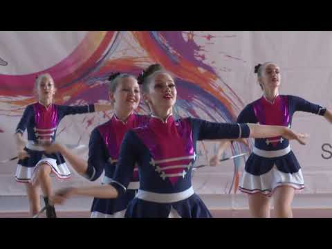 Twirling-mažoretni klub Sveta Nedelja - Majorette team Large group Junior 2018 SAMOBORfest