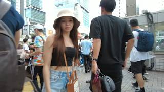 Relaxing Walk in Tokyo Shibuya Scramble Crossing, Japan Walk Day Travel 日本東京・渋谷をお散歩！スクランブル交差点！道玄坂周辺！