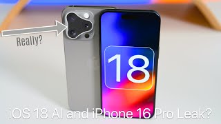iOS 18 and iPhone 16 Pro Design Leaked?