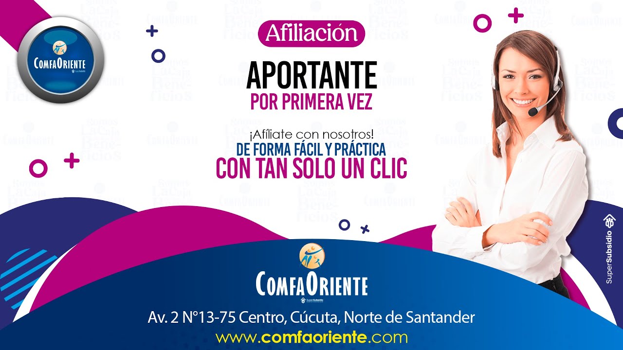 Tutorial para afiliar una empresa por primera vez en Afiliaciones en Línea de ComfaOriente