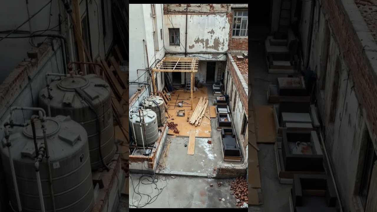 Old Rooftop to Luxury Rooftop Lounge | Amazing AI Renovation Transformation