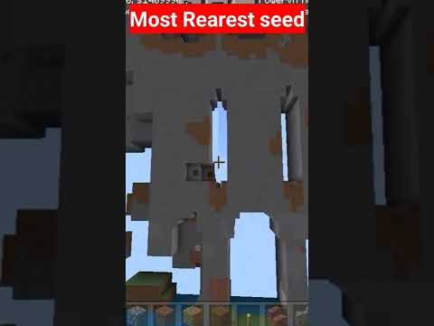 Minecraft Most Rearest Far lands 1.18 Seed 😱0.00000001% spawn propabality| #shorts #seed