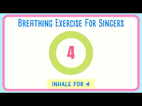 😮‍💨Modified Farinelli | Breathing Exercise for Singers | 4, 6, 8, 10 seconds
