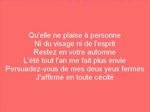 download lagu mp3 mp4 La Plus Belle Saison De Ma Vie, download lagu La Plus Belle Saison De Ma Vie gratis, unduh video klip La Plus Belle Saison De Ma Vie