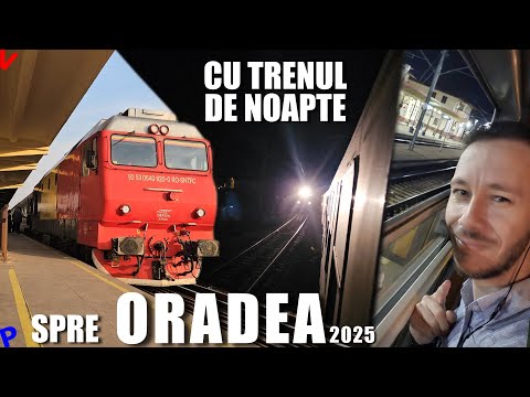 O noapte în trenul IRN 1743 către Oradea 🚆 Cușetă, zăpadă și sunetul șinelor prin munți! 🌌❄️
