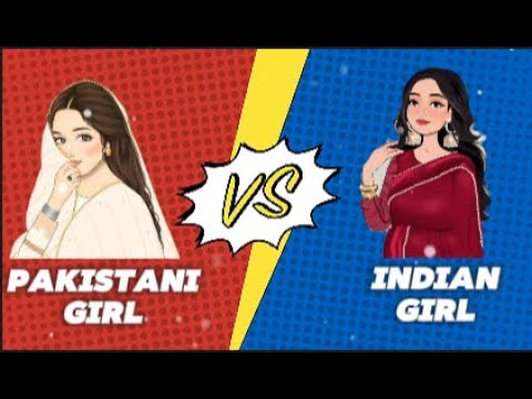 PAKISTANI💚GIRL🆚INDIAN❤️GIRL //Glow With Saiqa @s4iq4