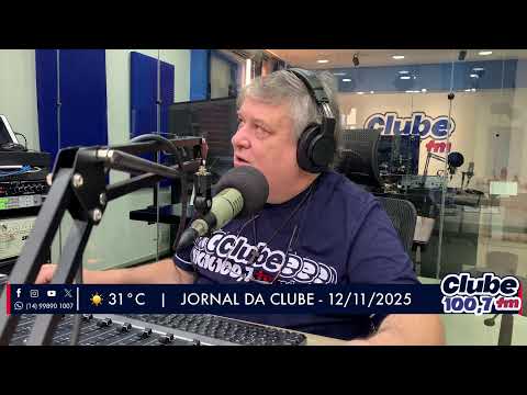 Jornal da Clube - 12/11/25 - Edição da Manhã
