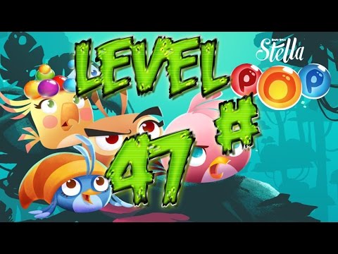 Let's Play Angry Birds Pop - Level 47 Walkthrough