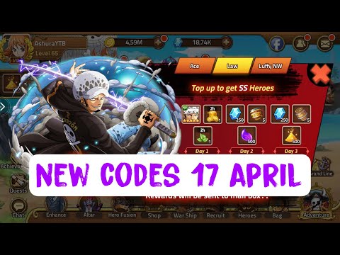 Epic Pirate Adventure | New Giftcodes 17 April - One Piece RPG Game Android APK