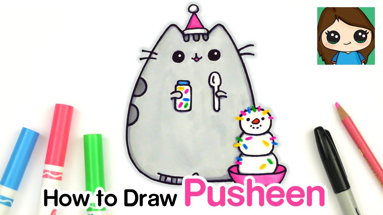 pusheen snowman