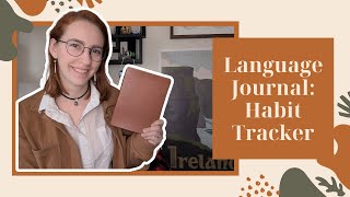 Language Habit Tracker Journal