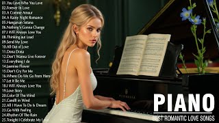 BEAUTIFUL PIANO MELODIES : The Best Relaxing Love Songs 70s 80s 90s Playlist - Pure Romance