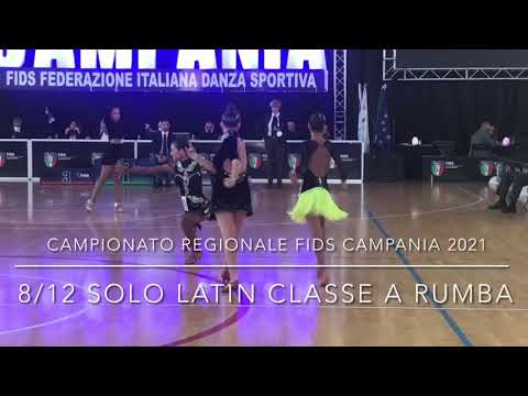 Campionato Regionale FIDS Campania 2021| 8/12 solo latin style femminile classe A| Rumba