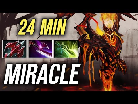 Miracle • Shadow Fiend • 812 GPM • 24 min — Pro MMR