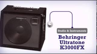 Video thumbnail for Behringer Ultratone K3000FX - DJkit.com by djkit®