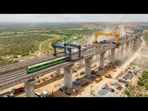 How China Built Africa’s Most Advanced Elevated Railway in Kenya in Just 3 Years