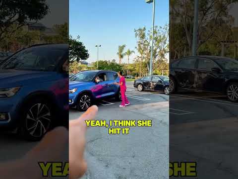 The nurse ran after her! #roadrage #karen #nurse