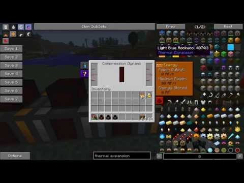 Гайд по моду Thermal Expansion 1.6.4 (3.0.0.7) Серия 3 (Энергия)