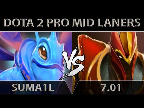 Suma1L Puck vs Dragon Knight ► No Mercy ► Dota 2 [7.01]