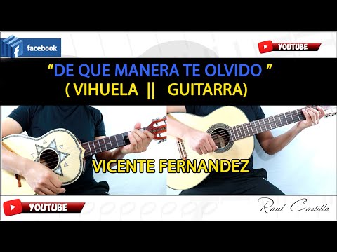 De Que Manera Te Olvido - Vicente Fernandez