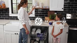 GE Appliances Dishwasher with Steam and Sanitization Cycle
